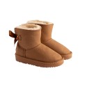 Bota australiana Mustang para niñas, color taupe