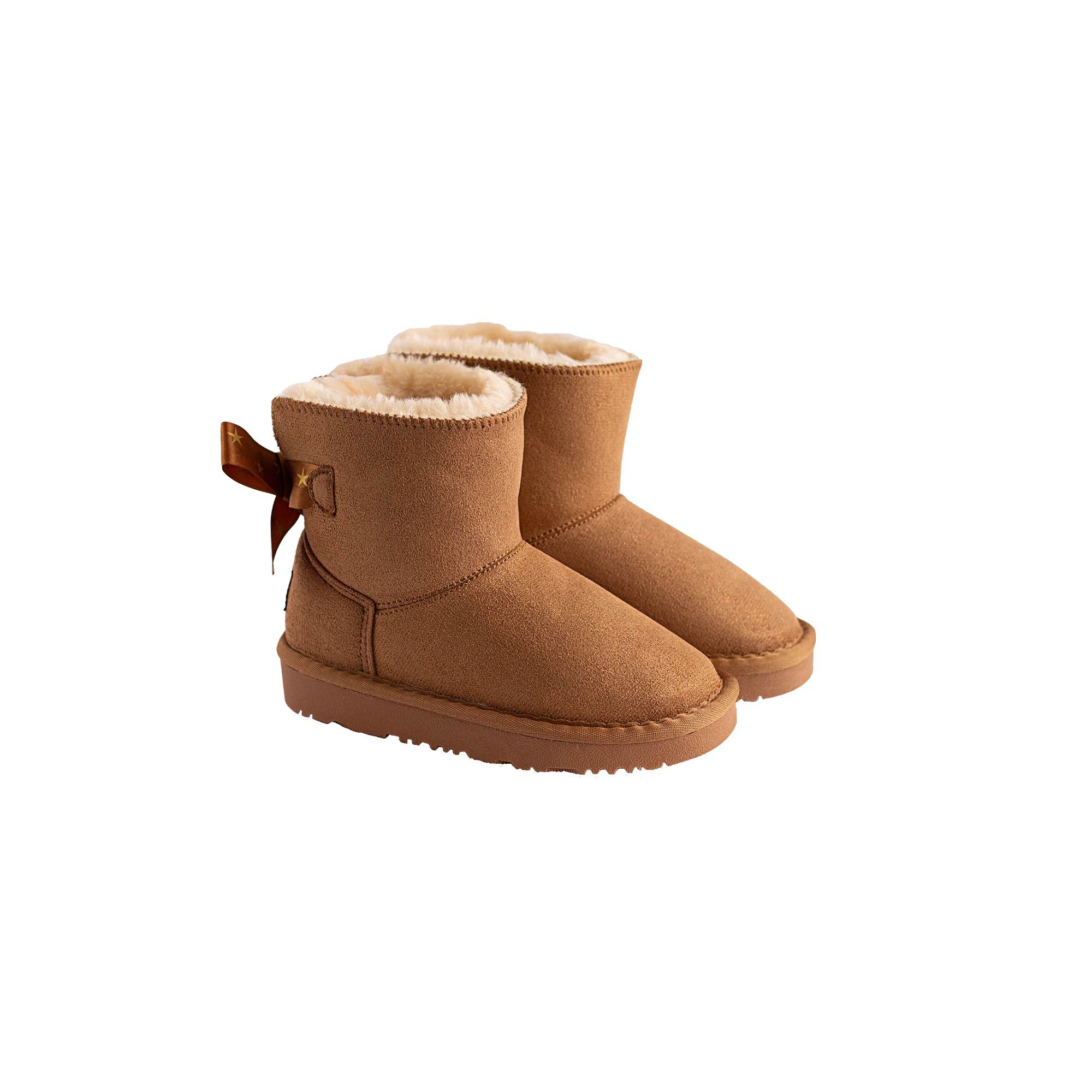 Bota australiana Mustang para niñas, color taupe