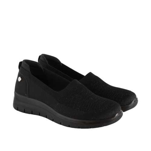 Mocasines Textiles  Amarpies Negro