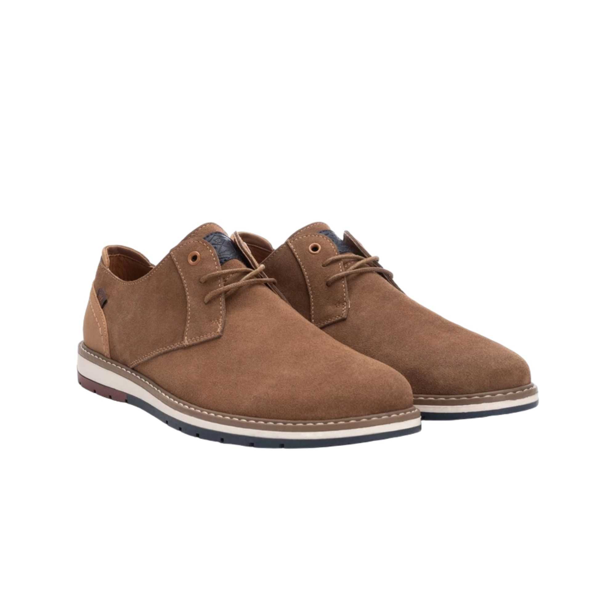 Zapato Hombre Cordones Xti Color Camel