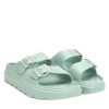 Chanclas Xti Mujer Hebillas Verde Agua