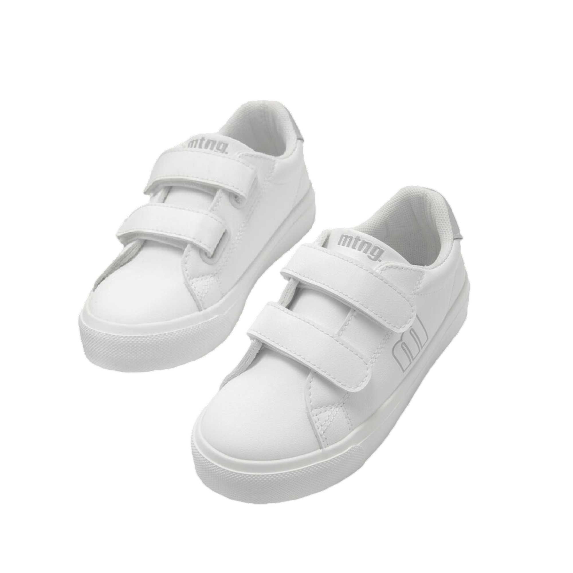 Zapatillas Deportivas Mustang Velcro Blanco