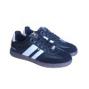 Sneaker Xti Negro Rayas Blancas