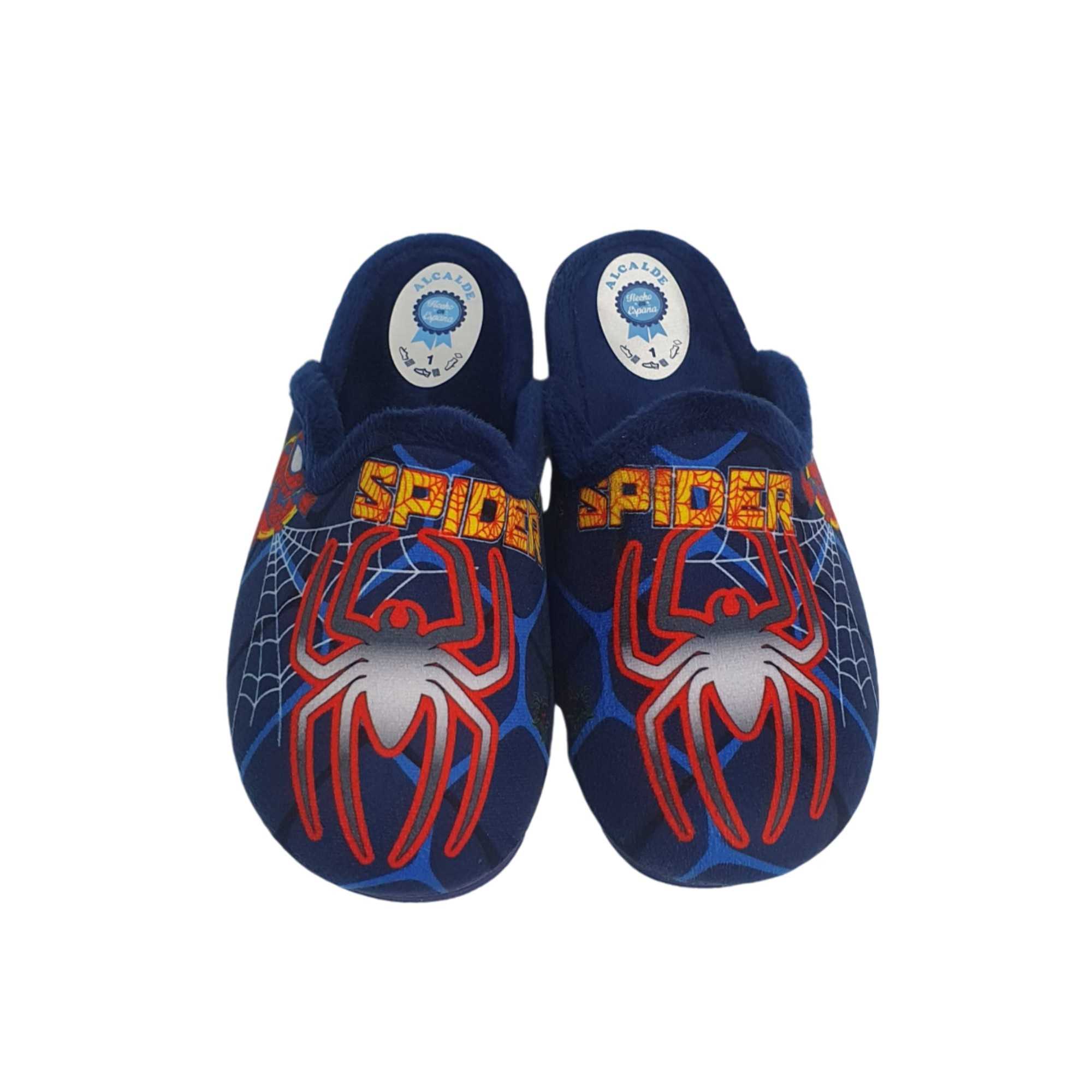 Zapatilla de Casa Spider Marino