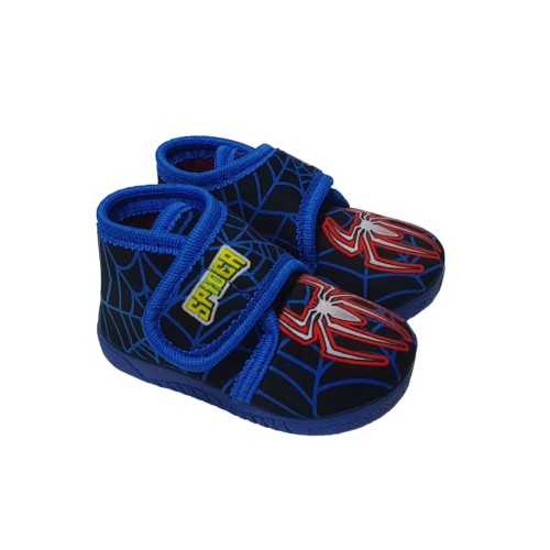 Zapatillas Casa Niños Spider Azul